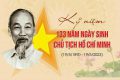 KỶ NIỆM 133 NĂM NGÀY SINH CHỦ TỊCH HỒ CHÍ MINH