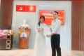 LỄ KẾT NẠP ĐẢNG VIÊN MỚI TẠI TRƯỜNG THPT LÊ HỮU TRÁC  (23/06/2025)