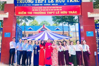 KỲ THI TỐT NGHIỆP THPT NĂM 2026 TẠI ĐIỂM THI  SỐ 11 – TRƯỜNG THPT LÊ HỮU TRÁC
